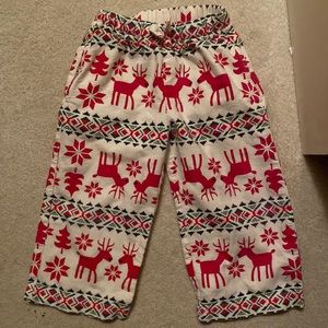 Dear deer flannel pajama pant